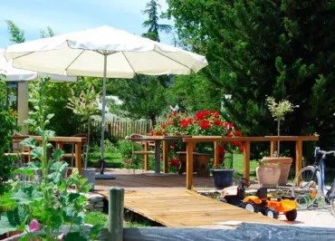 Campsite at the "Ferme de L'Aube"