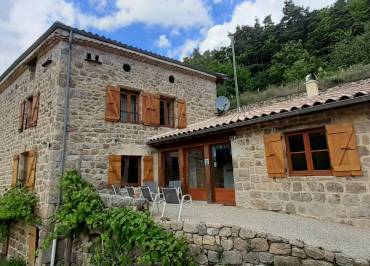 Terrasse à l'entrée