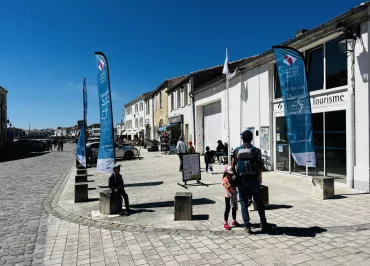 Entrée principale du Bureau d'Accueil