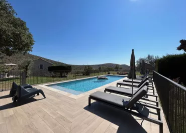 Mas de Veyras - les châtaigniers