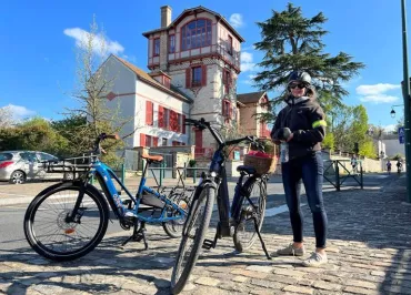 Cycliste devant Affolantes