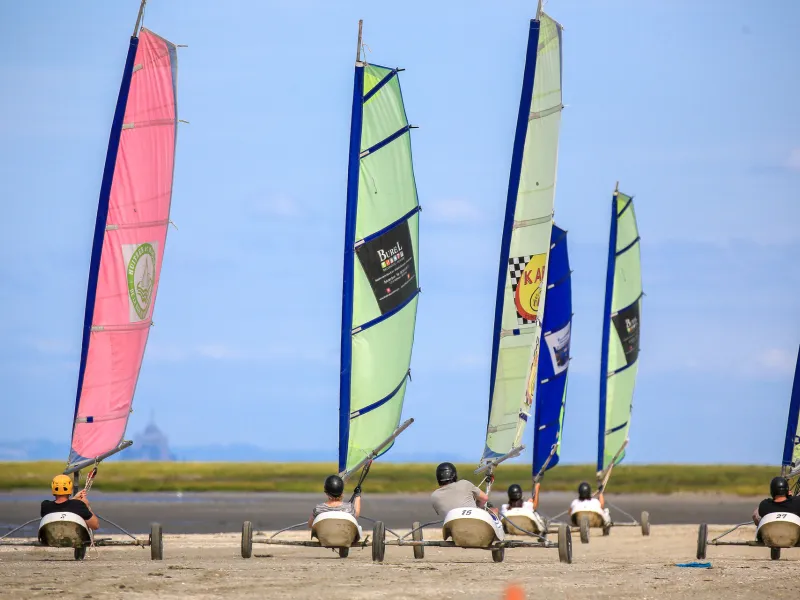 Char à voile à Cherrueix