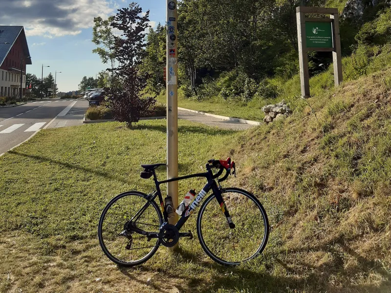 Panneau du Col de la Faucille