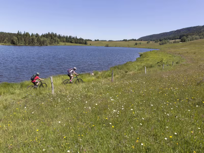 Bellefontaine sur la GTJ à VTT