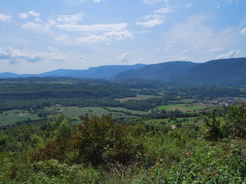 Panorama sur La Praille