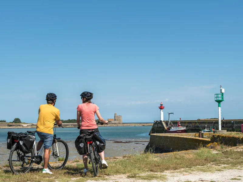 Vue sur mer à Saint-Vaast-la-Hougue