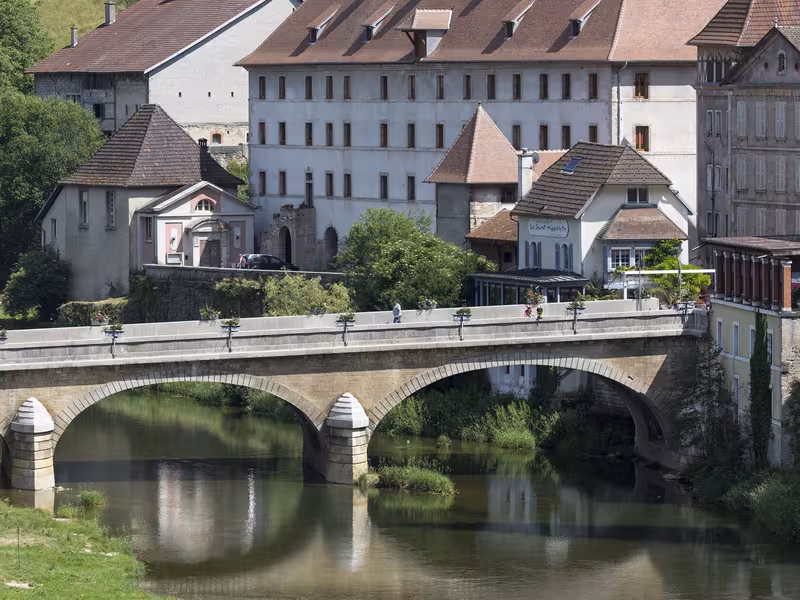 Arrivée à Saint-Hippolyte
