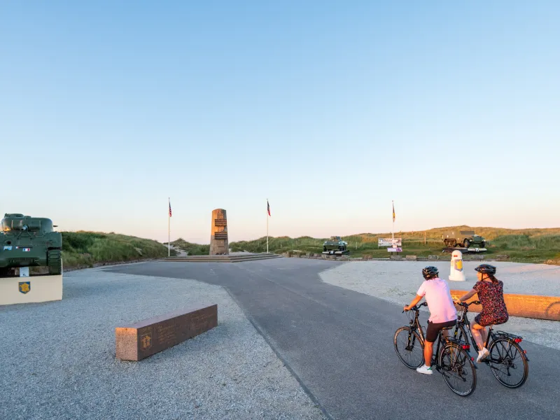 Sainte-Marie du Mont à vélo