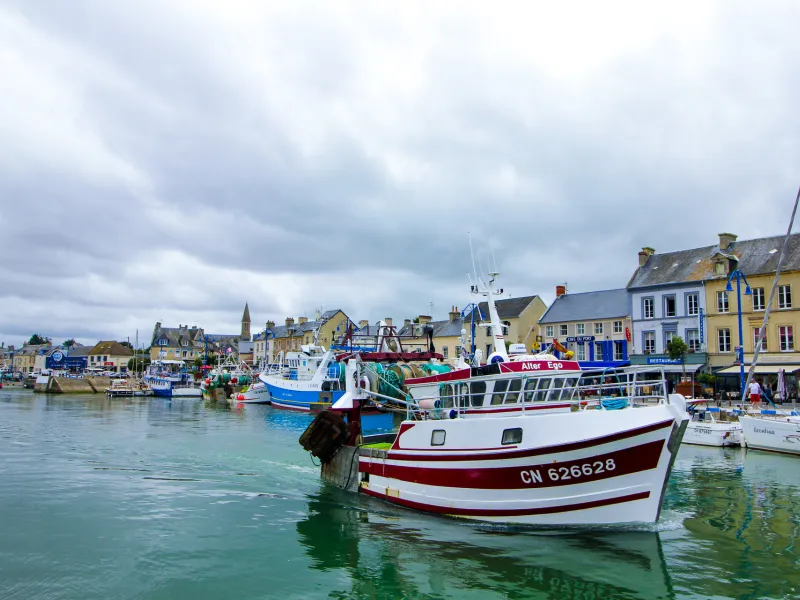 Port de pêche de Port-en-Bessin