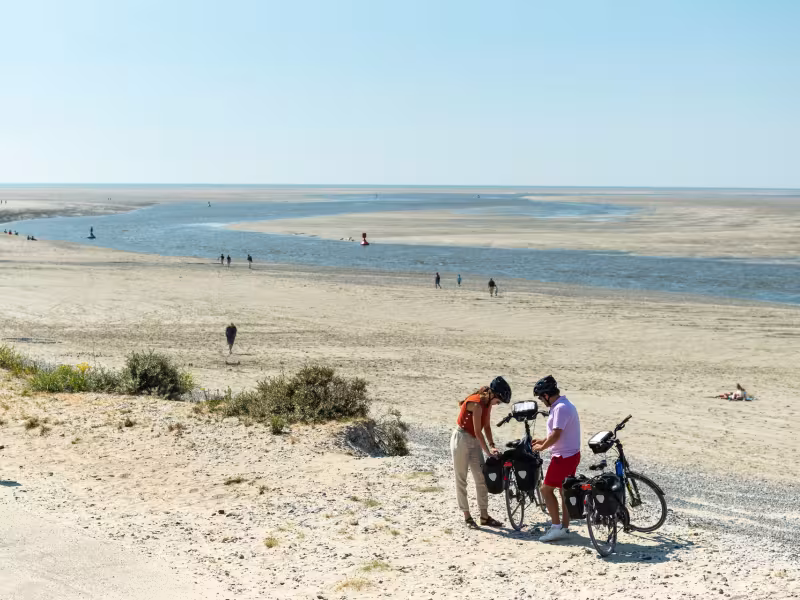 Plage de Cayeux-sur-Mer - La Vélomaritime