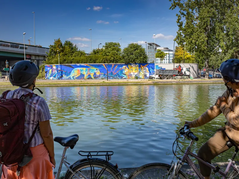 Canal Saint-Denis Street Art Avenue