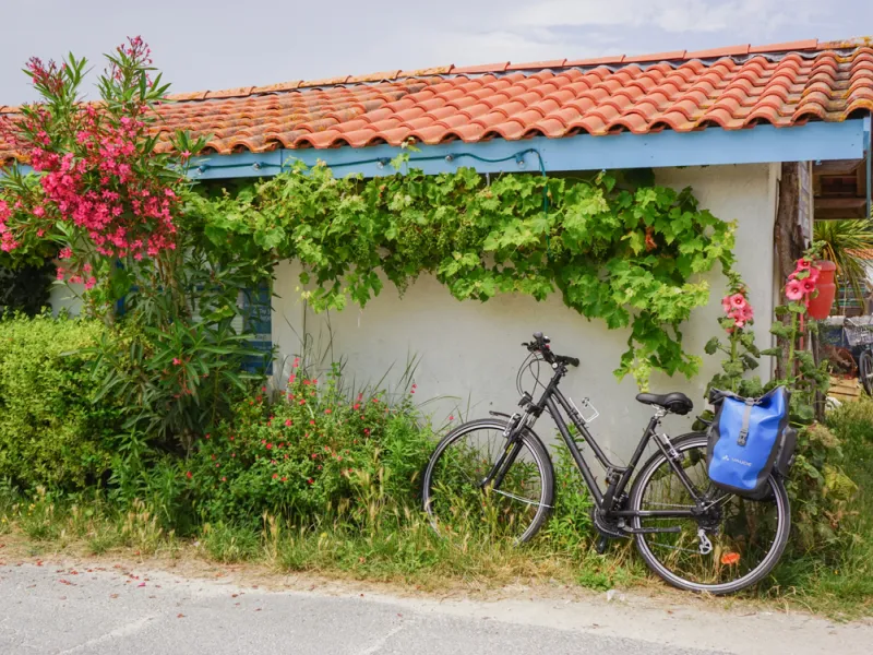 Pause vélo à Andernos-les-Bains