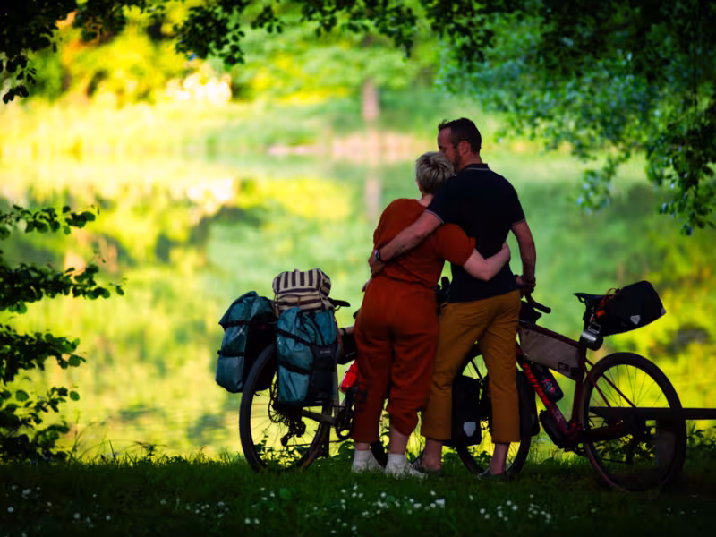 Un couple à Baugé-en-Anjou