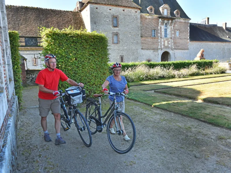 Visite du château de La Bussière