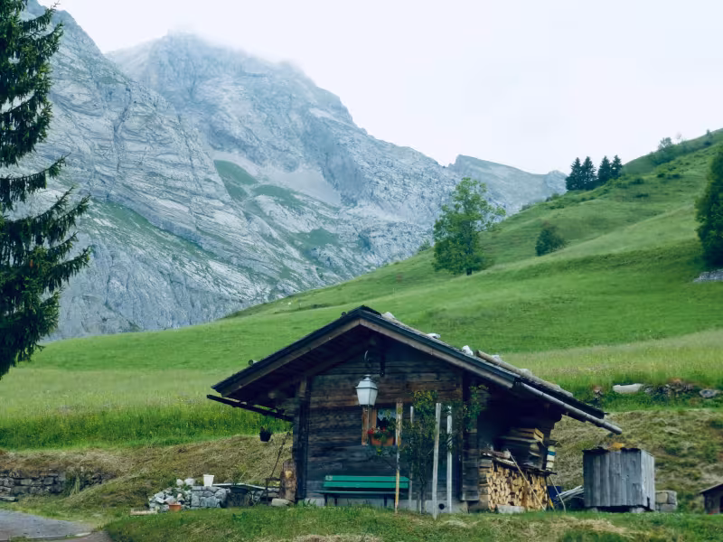 Cabanon typique du Grand-Bornand