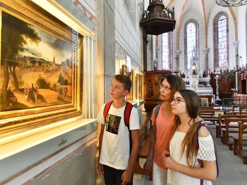 Chapelle et tableaux Flamands à Montfaucon