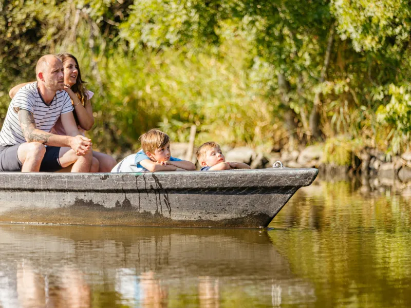 Balade en barque en Brière