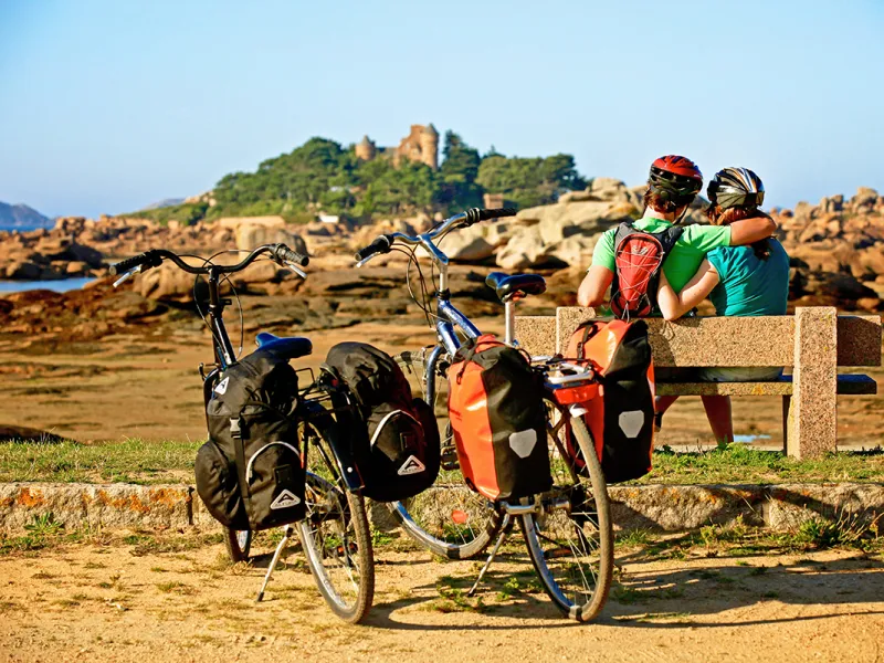L'île de Bréhat et la côte de Granit Rose à vélo avec Terres d'Aventure