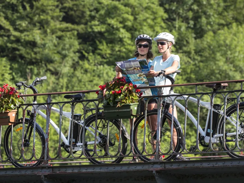 Découverte de Goumois sur la GTJ à vélo