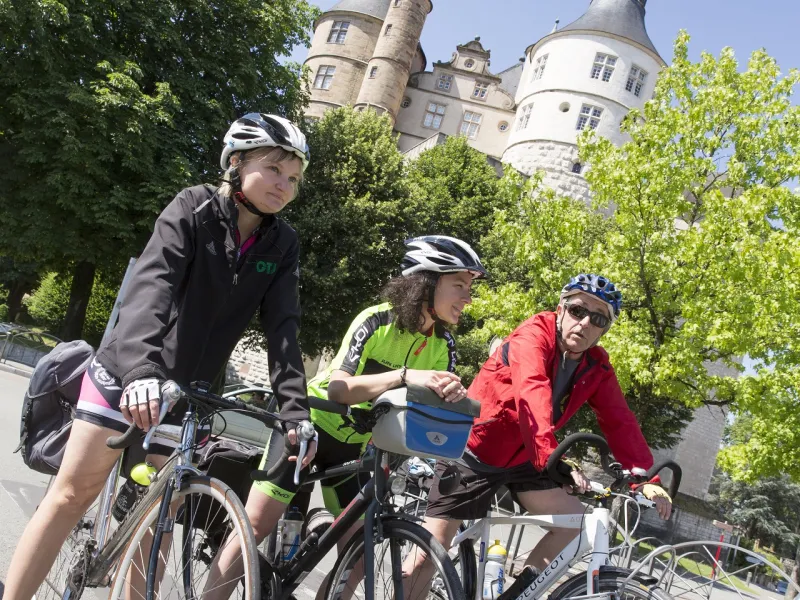 Départ de la Grande Traversée du Jura à vélo