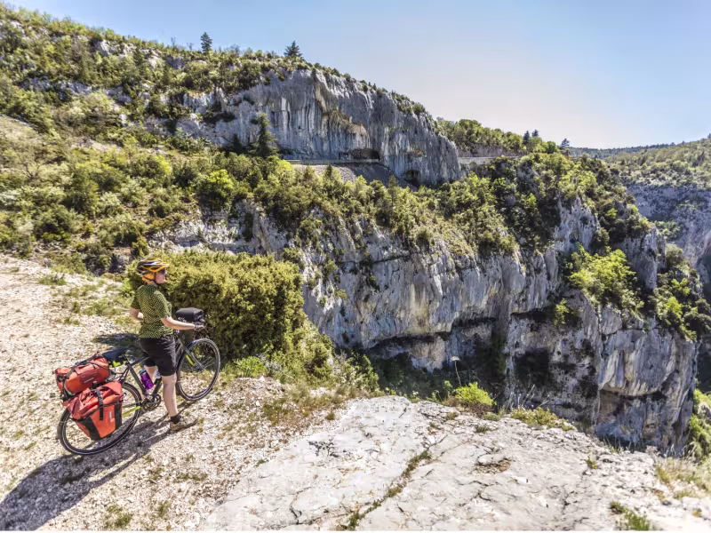 Les Gorges de la Nesque à vélo