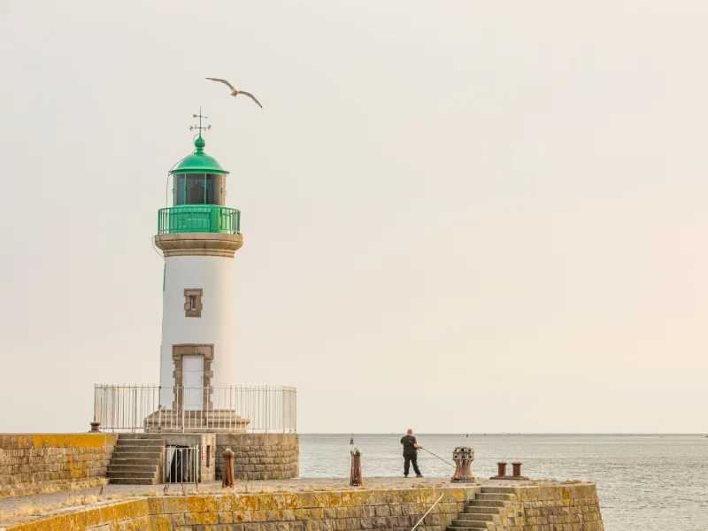 Phare de la Jetée Est à Saint-Nazaire