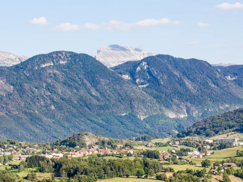 La Chapelle-en-Vercors et le Grand-Veymont