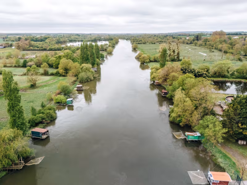 La Charente à Saint-Savinien