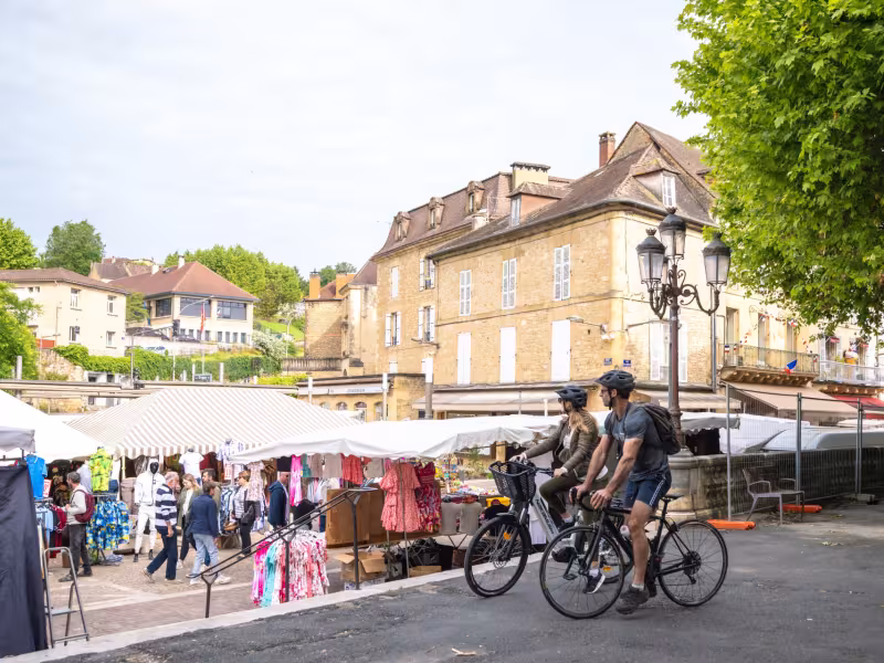 Découverte de Sarlat à vélo
