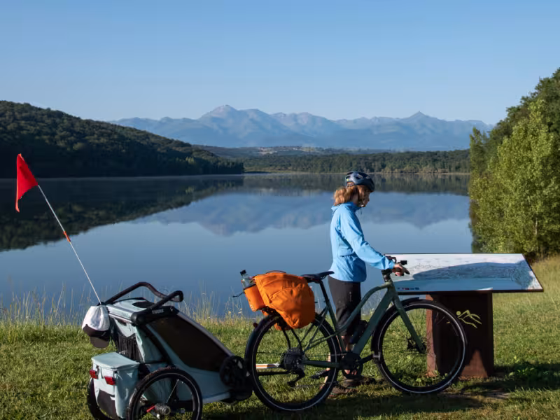Lac - retenue de l'Arrêt Darré