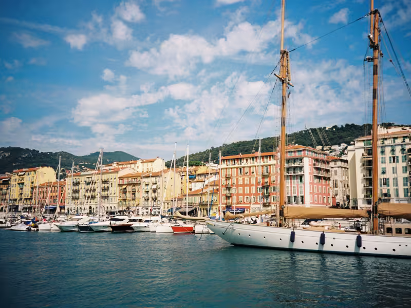 Le port de Nice