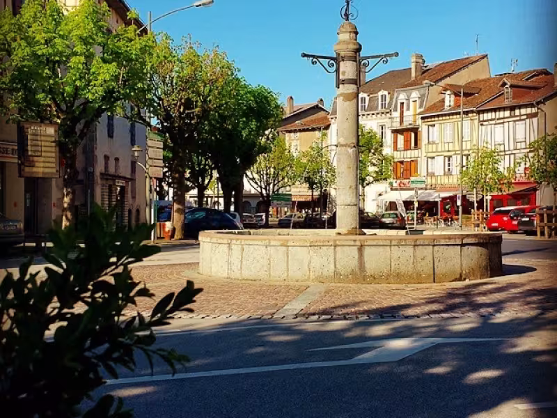 La fontaine de Maurs