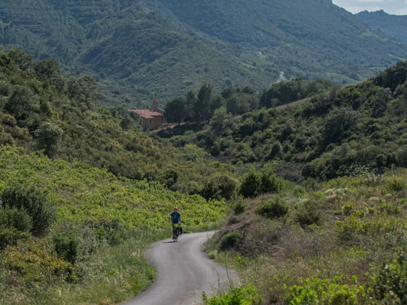 Petite routes dans les Corbières