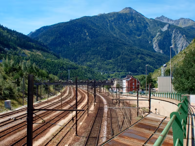 Modane, nœud ferroviaire alpin