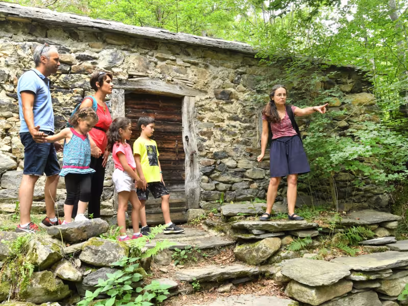 Visite en famille du Moulin de Blanhlac
