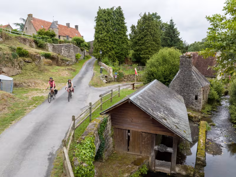 Balade à vélo dans l'Orne - Carneille, La Vélo Francette