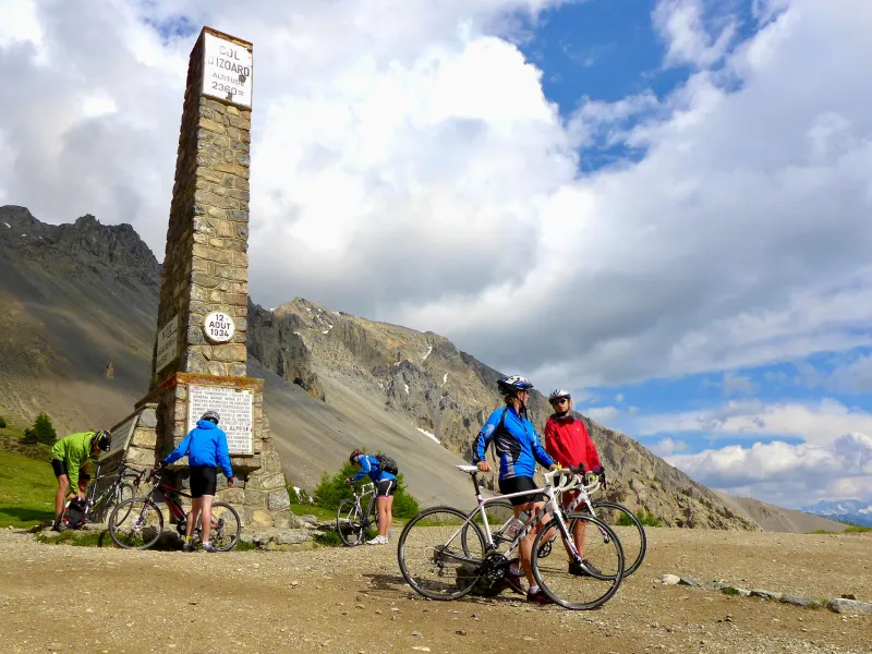 Passage au col d'Izoard 2360 m