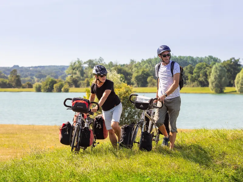 Plan d'eau à Saint-Genou