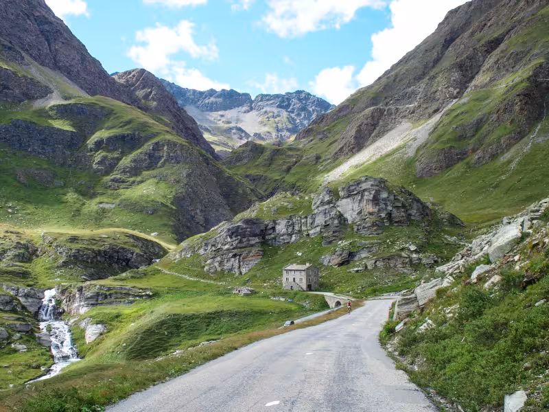 Route du Col de l'Iseran côte Maurienne
