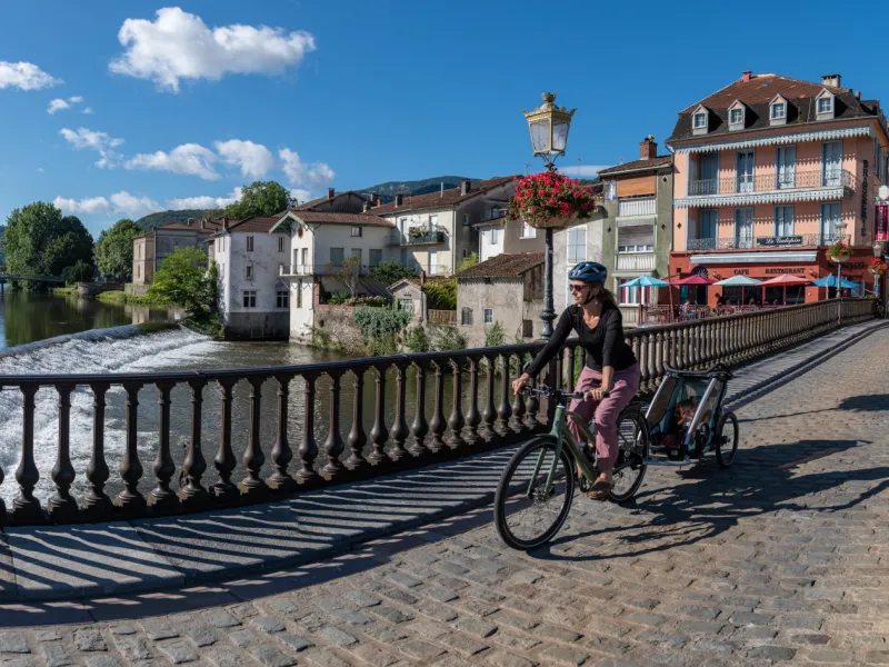 Découverte de Saint-Girons à vélo