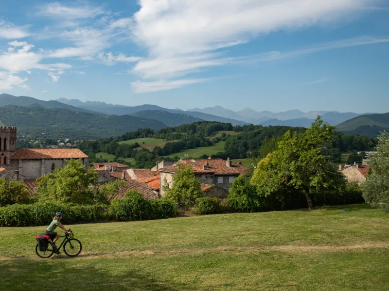 Saint-Lizier à vélo
