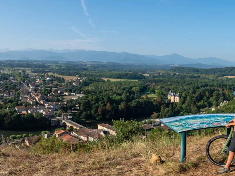 Panorama sur Saint-Martory et les alentours