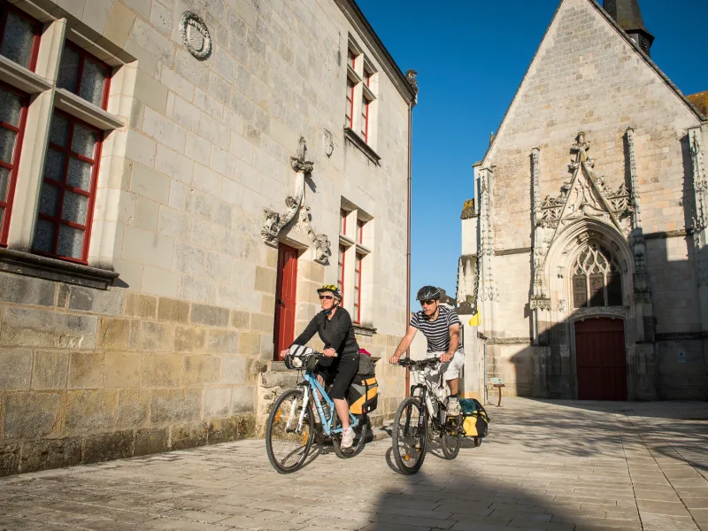 Balade à vélo dans Ste Catherine de Fierbois