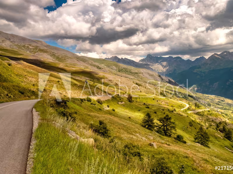 Versant Sud du Col de l'Iseran en Haute-Maurienne - Vanoise