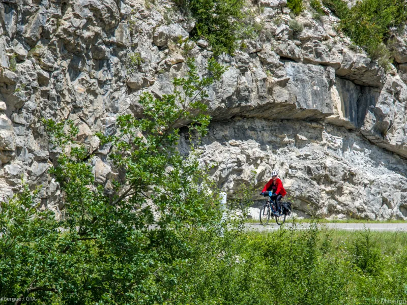 Ambiance minérale des Gorges de la Méouge