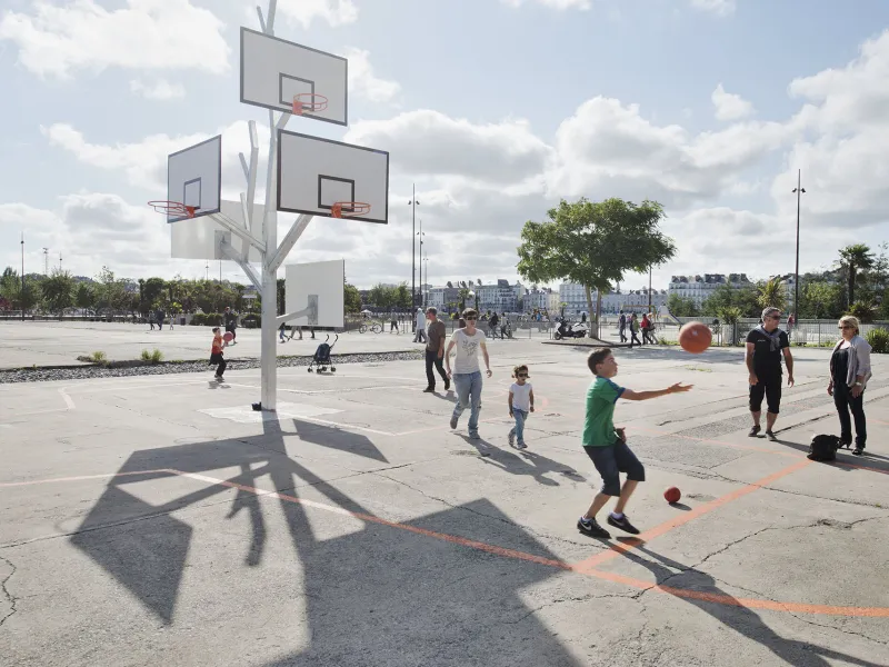 L'arbre à basket - Le Voyage à Nantes