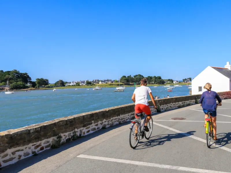 Balade a vélo a la pointe de Saint-Armel