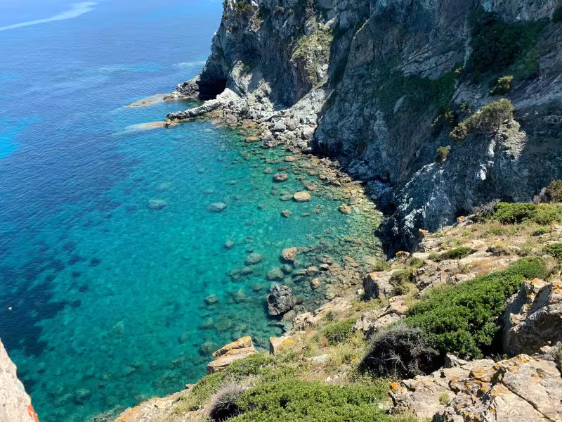 Falaise à Barcaggi