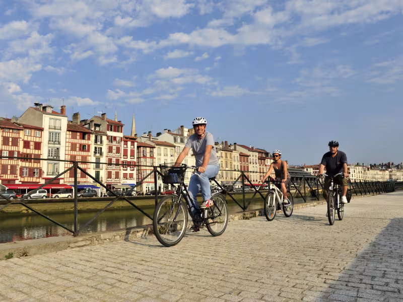 Bayonne, historische stad in Frans Baskenland