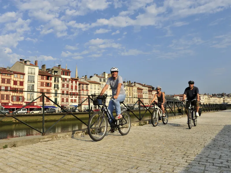 Bayonne, historische stad in Frans Baskenland